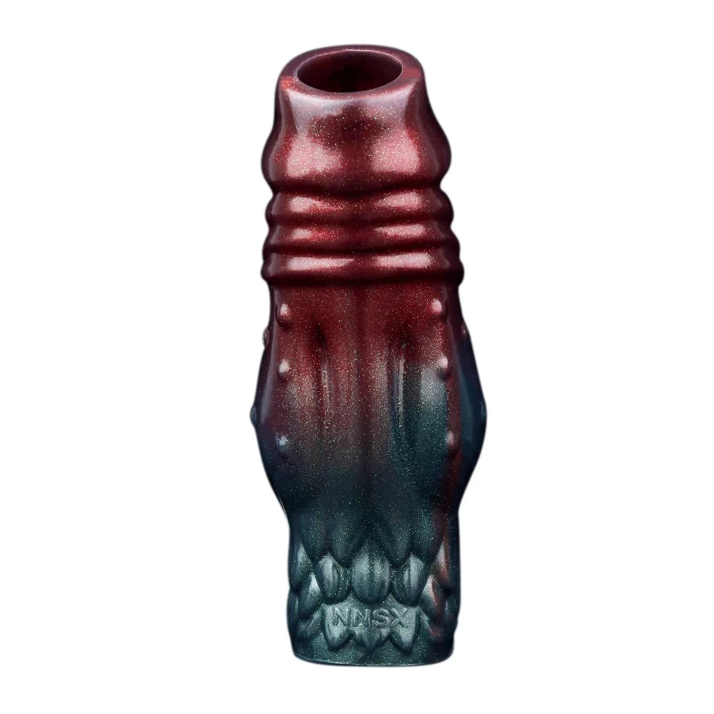 Latest XL Soft Silicone Penis Sleeve Cock Sleeves Penis Enlargement Sex Products for Male