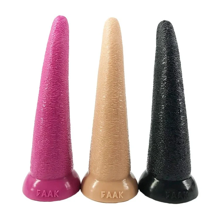 26cm 10.23 4.3cm Long Safe Silicone Dildo Big Anal Toys Realistic Butt Plug Elephant Nose Shape Animal Dildo for Couples