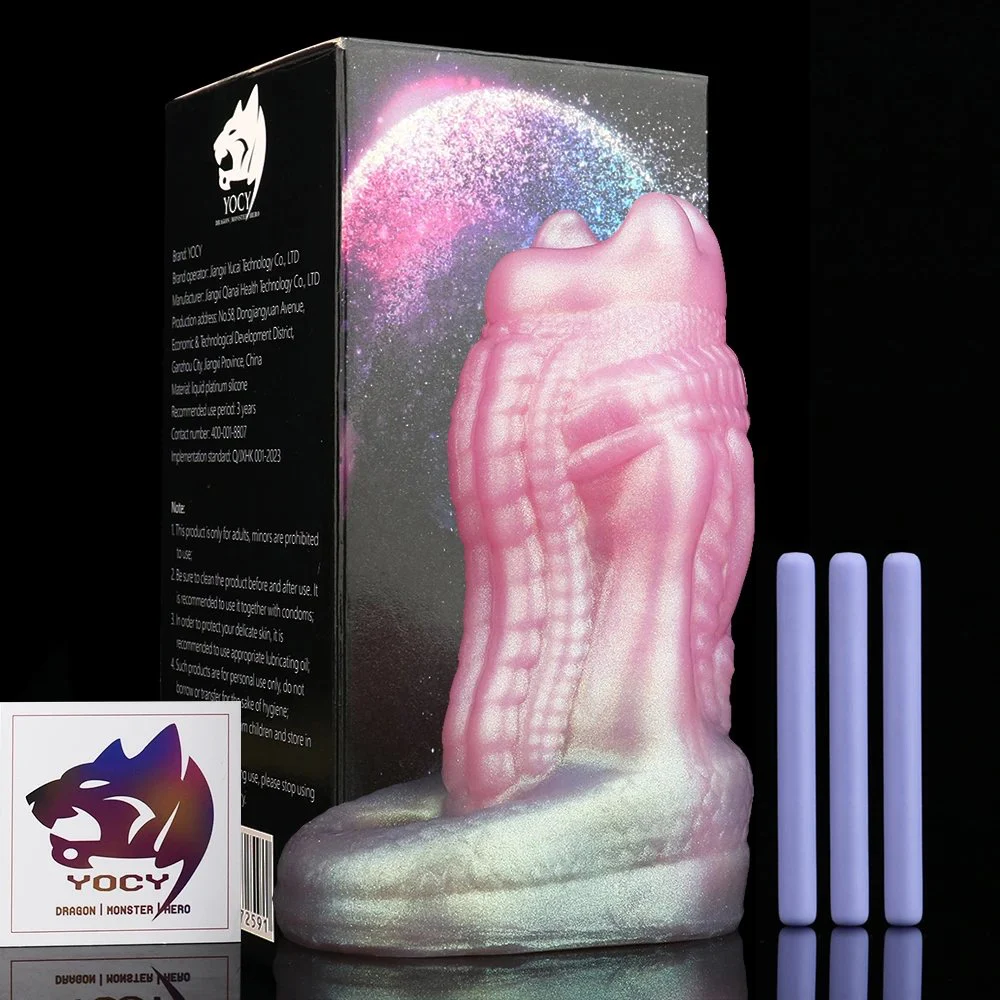Dragon Penis Sheath With Anti off Ring Liquid Silicone Cock Cover With 3 Assist Bracket for Men Penis Enlarge Sex Toy