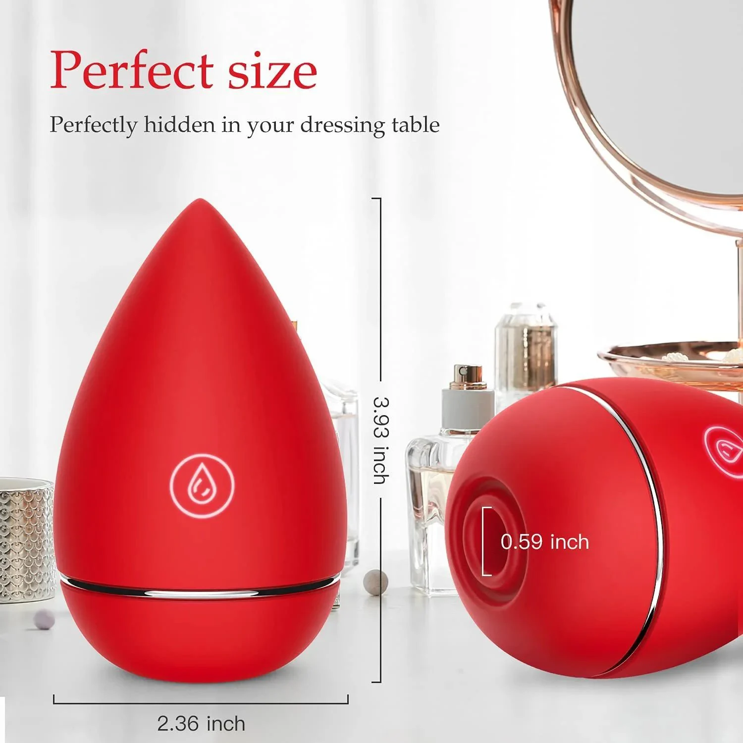 10 Speed Beauty Egg Shaped Breast Nipple Clitoral Sucking Clit Stimulator G Spot Sex Toy for Woman