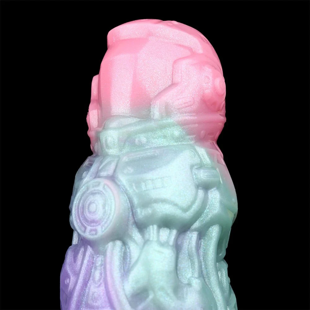 Fantasy Nesting Maw Hollow Penis Monster Cock Sleeve Soft Silicone Sheath Stretchable Enlarge Sex Toys Dildo Sleeve for Male Sex