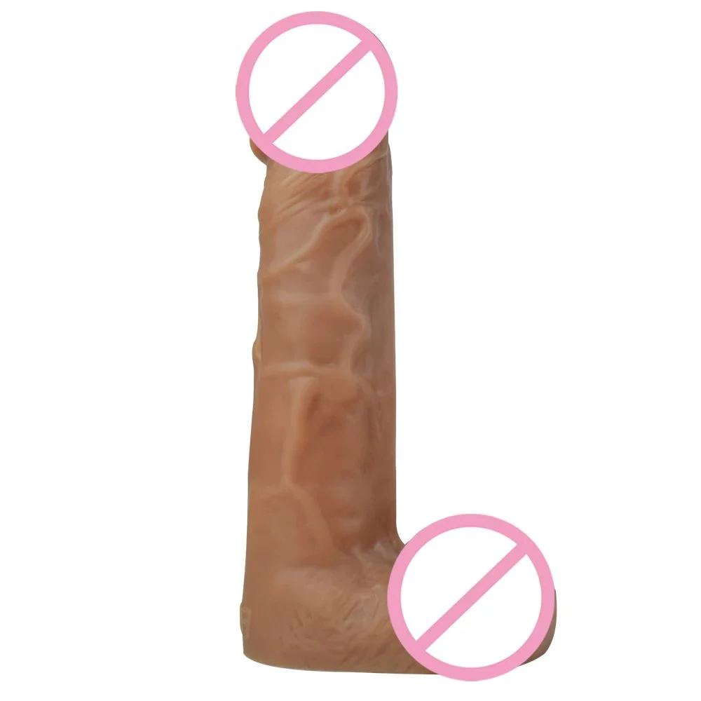 6.77 Inch Realistic Small Massage Penis Artificial Wearable Dildo Chastity Belt Sex to Toy for Women