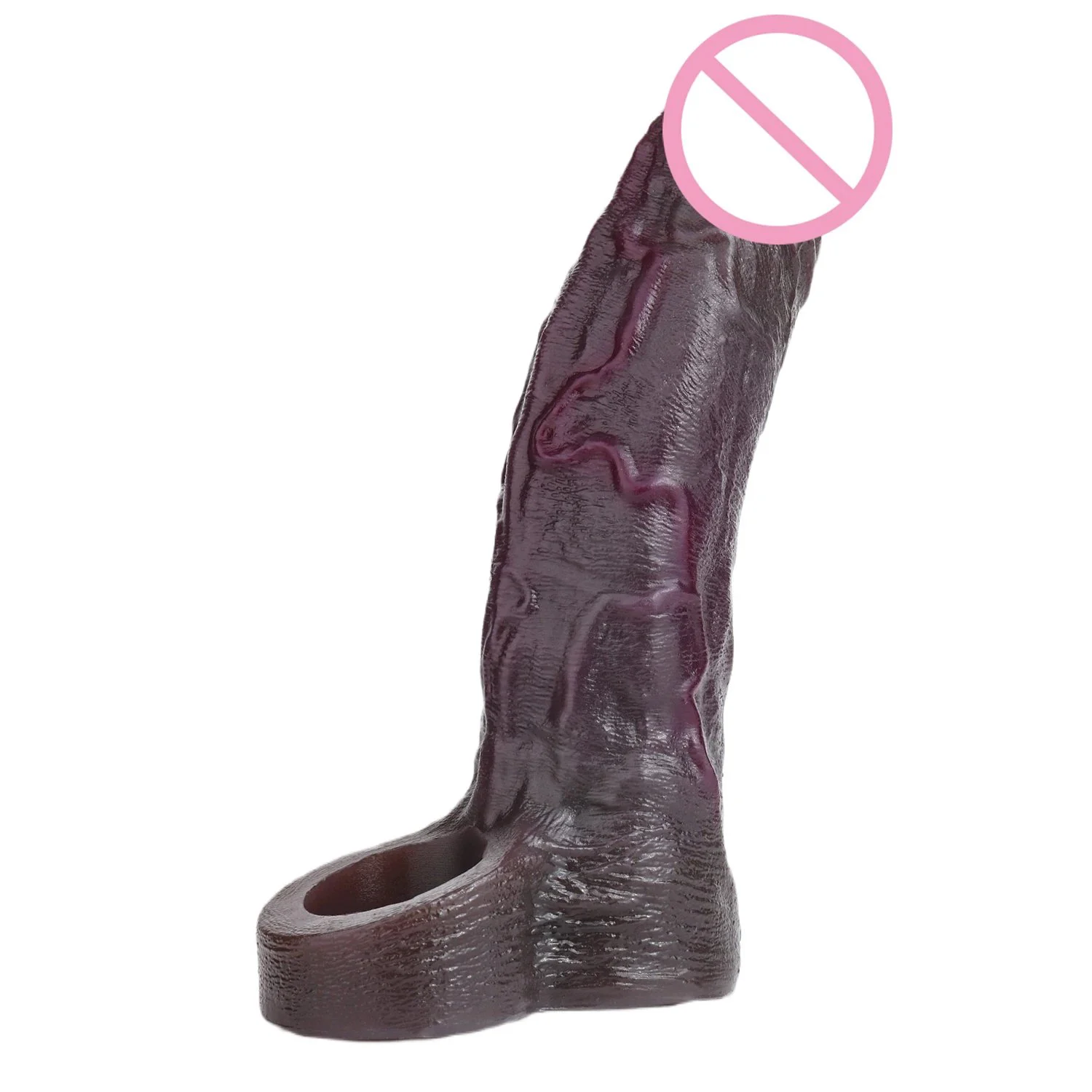 7.09in Male Penis Sleeve Effectively Enlarges with Realistic Simulation Technology Authentic Skin-like Feel Sex Toy Designed