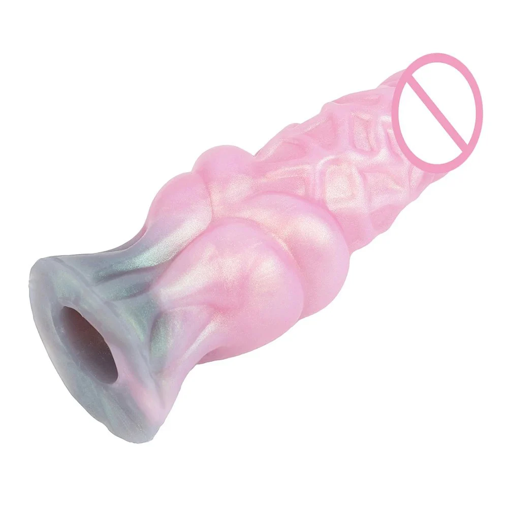 Fantasy Man Penis Sleeves Dragon Beast Sleeve Silicone Penis Extension Sex Toy for Men Cock Enlarger Condom Sheath Delay