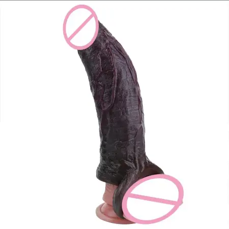 8.62 Inch Multi Frequency Vibrating Penis Extension Sleeve Soft Silicone Realistic Wearable Male Enhancer
