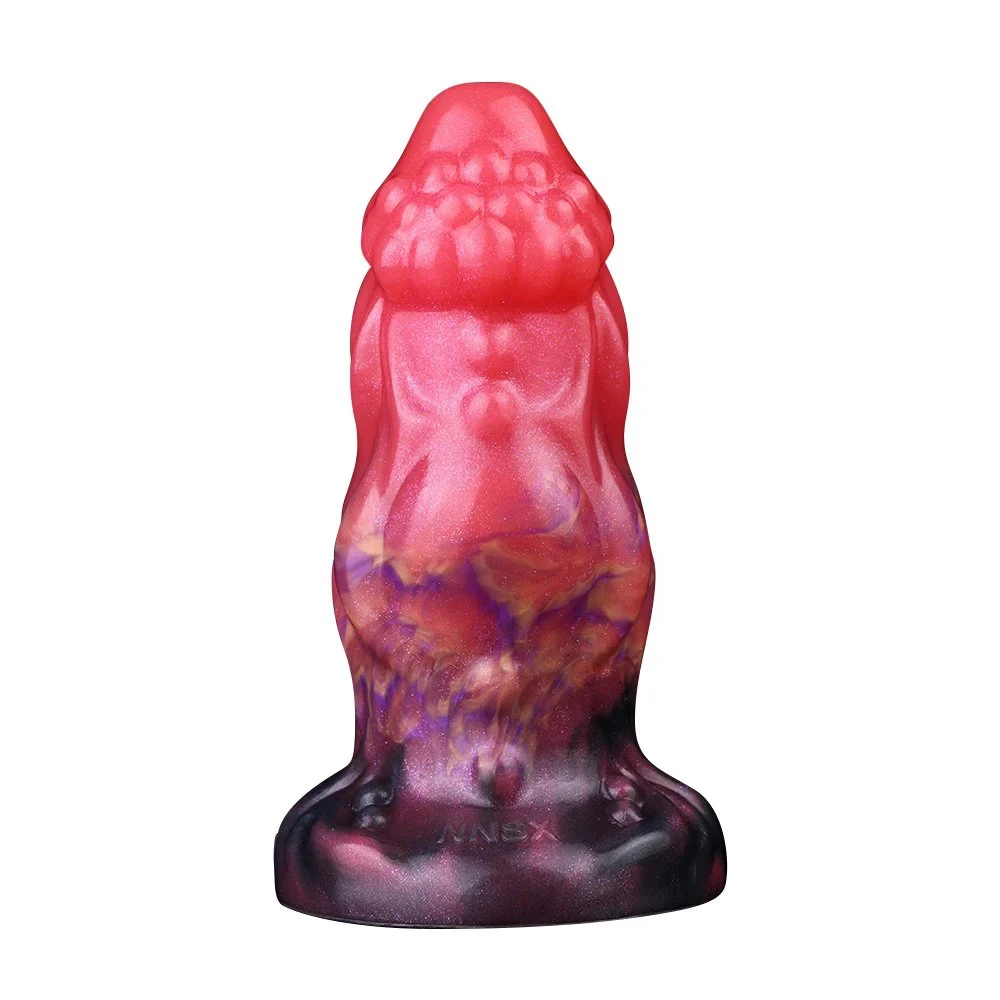 Waterproof Soft Realistic Silicone Anal Plug Dildo for Man and Woman Anus Expansion Masturbator Sex Toys with Strong Suction Cup