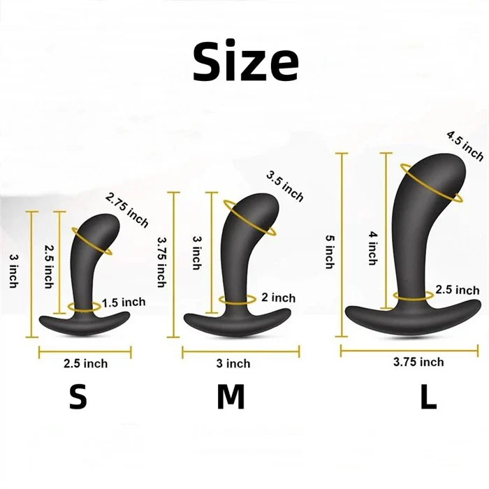 Wearable Butt Plug Erotic Toy Silicone Training Anal Plug Set for Women Men Adult Sex Toys