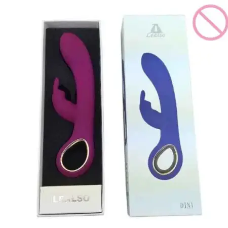 Adult G-Point Double Vibration Rabbit Sex Toy with USB Charging Female Masturbator Massage Bar Sex Products