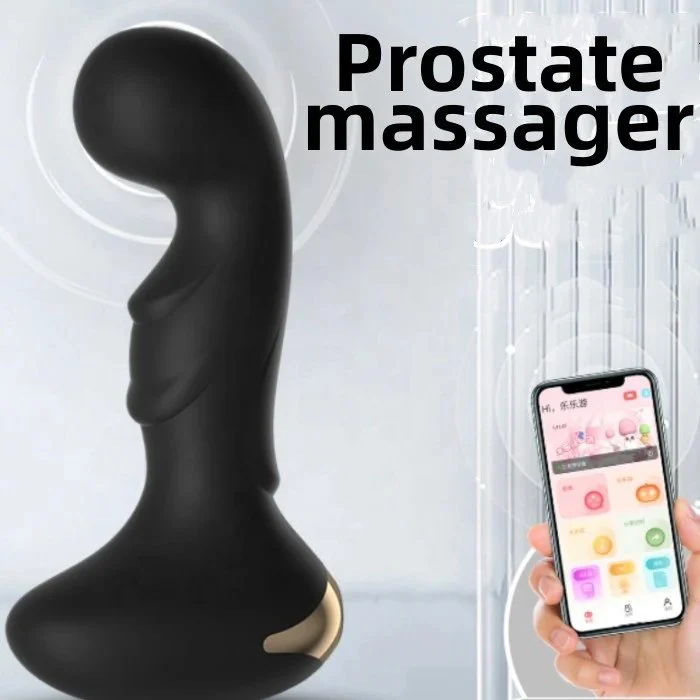 Wifi Controlled 10 Modes Vibrating Butt Plug for Adult Men Sex Toys
