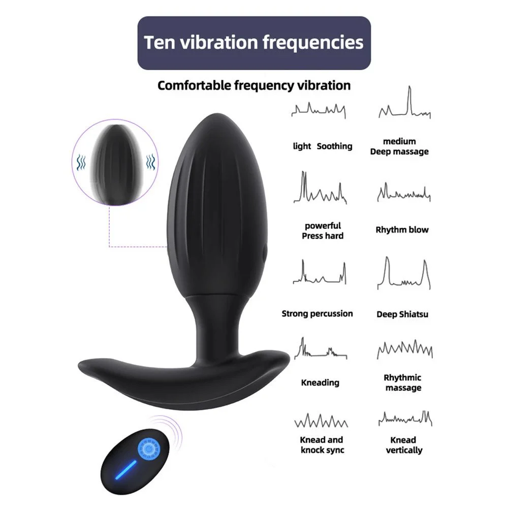 Wireless Remote Control Anal Plug Vibrators for Women Masturbators Women Vagina Stimulator Dildos Butt Plug Sex Toys for Couples
