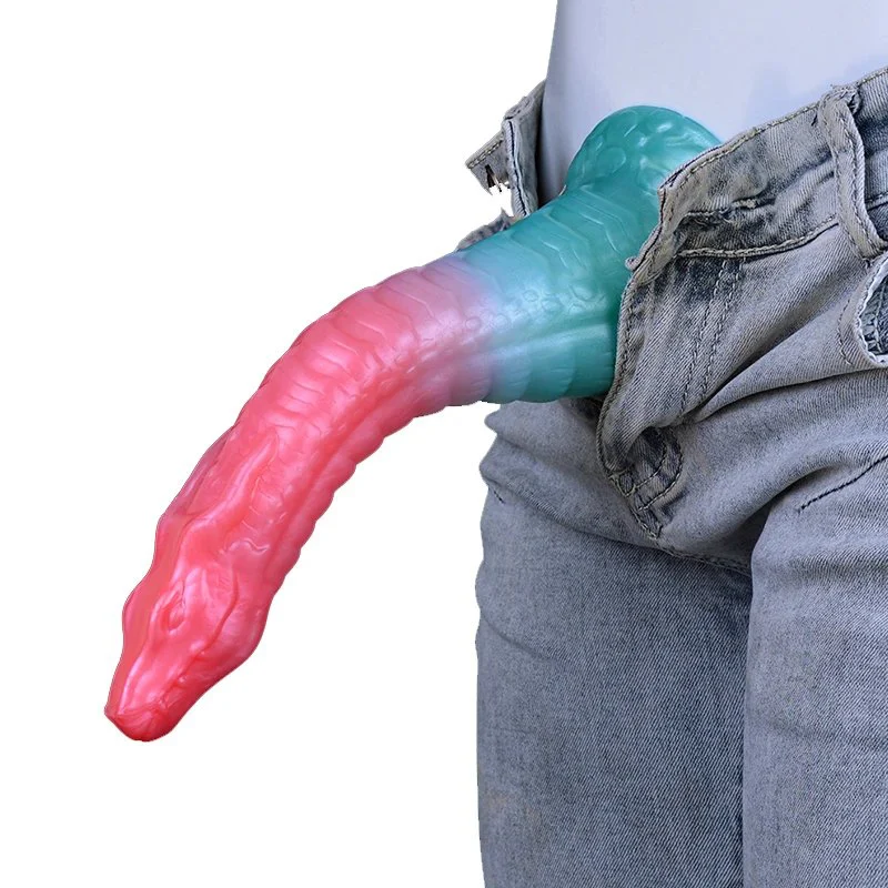 Adult Fantasy Dildo Liquid Silicone Experience Realistic, Attachable to Body Self-Contained Suction Cup Fantasy Dildo