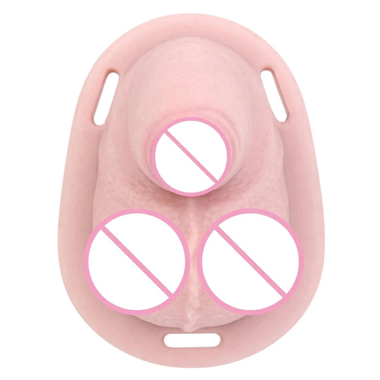 Chastity Belt Strap-On Dildo Pants Realistic Penis Sleeves Silicone Wearables Cock Cages Restraint Sex Toys for Male Pleasure