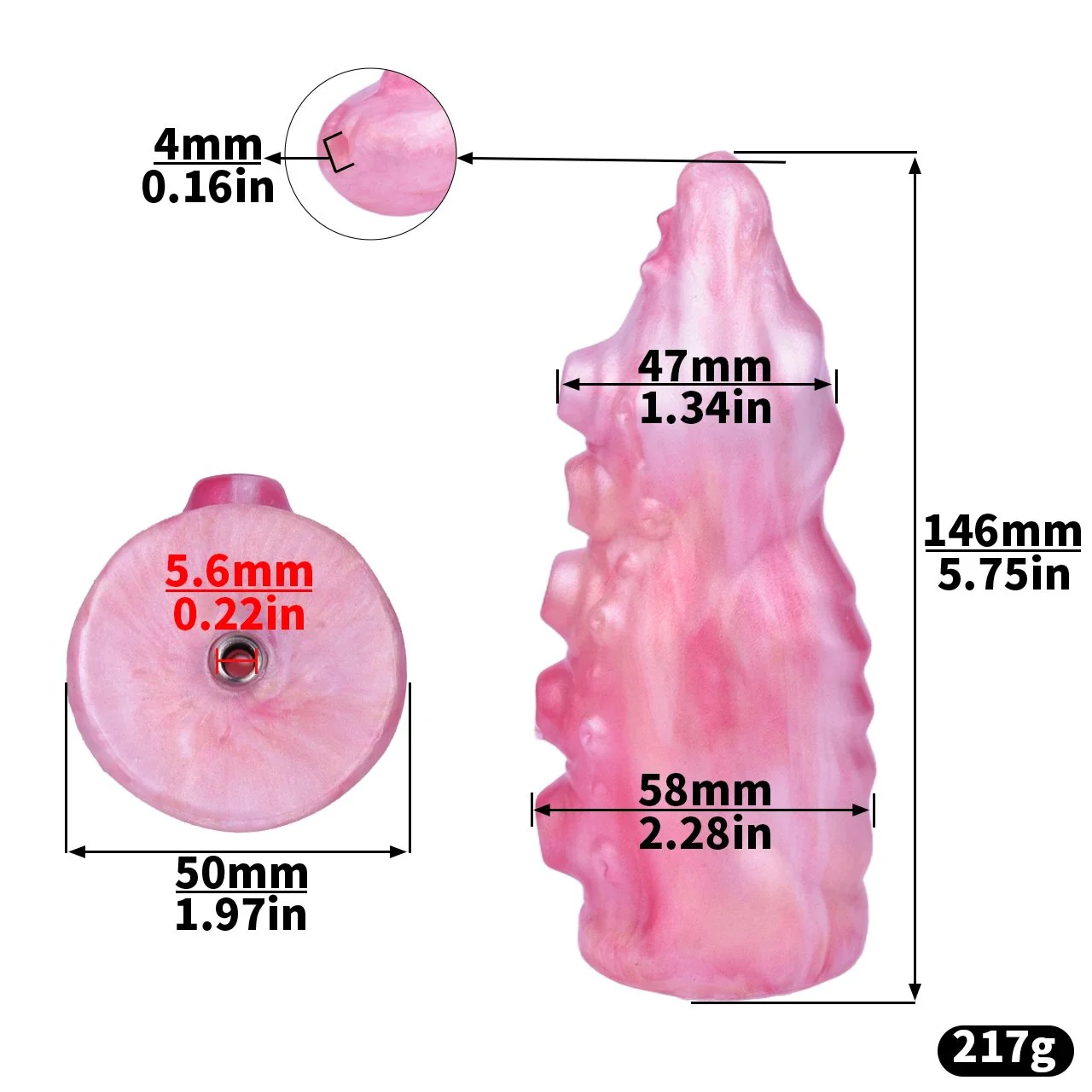 Chastity Cage Strap on Fantasy Tentacle Dildo, Fetish Sex Toys for Men,Male Negative Chastity Cage with Monster Dildo