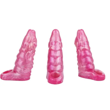 Begonia Silicone Dildo Sheath Enlarge Fantasy Dildo Generate a Better Sex Life Sex Toy for Man