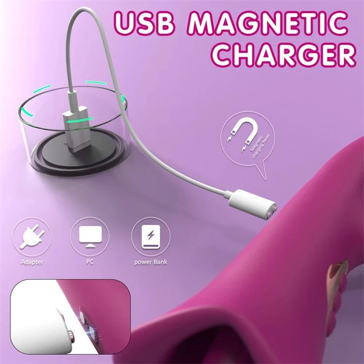 9 Frequency 3 in 1 Clitoral Sucking Mouth Tongue Licking Flapping Rabbit Vibrator Sex Toys for Women