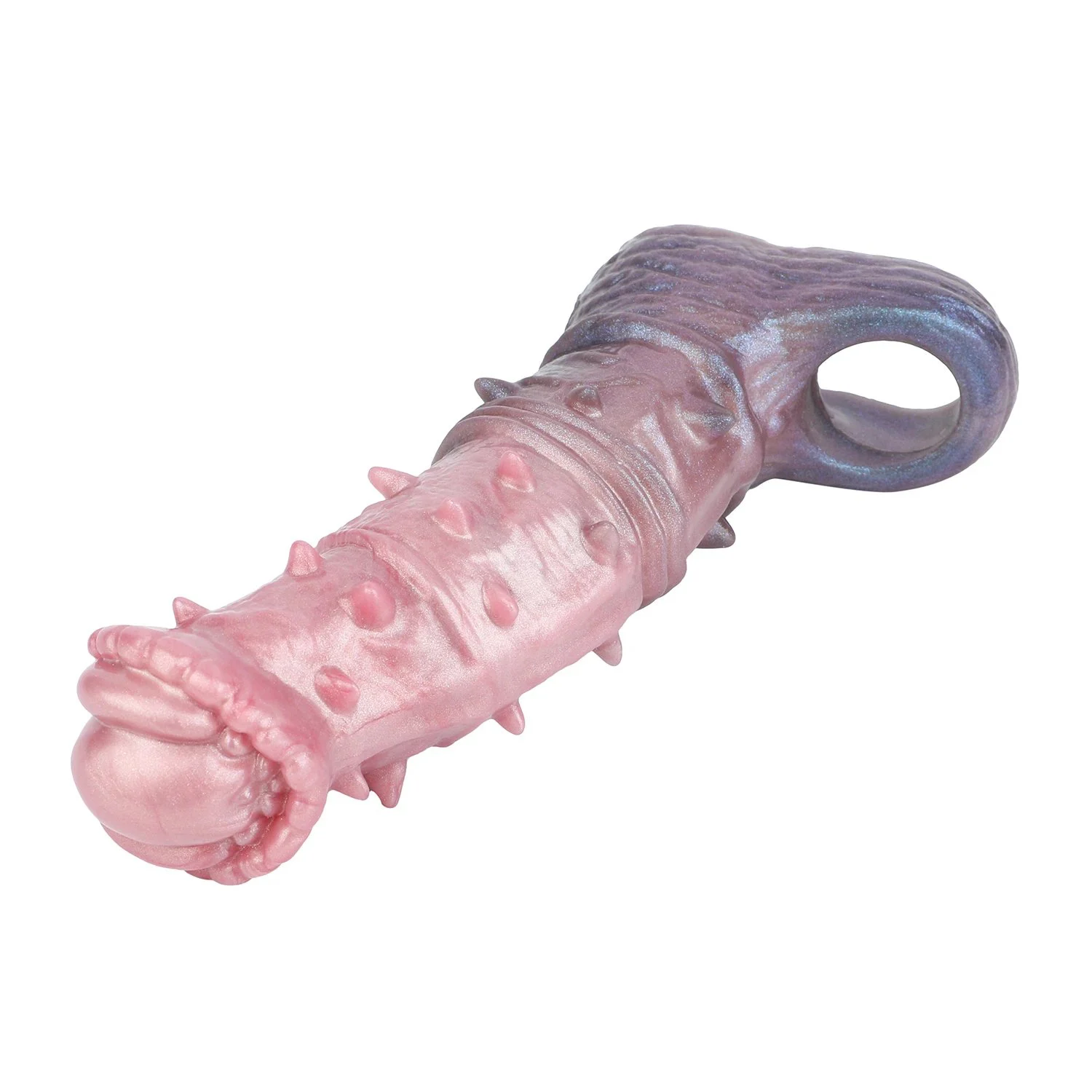 Fantasy Series Wolf Fang Penis Sleeve a Liquid Silicone Sex Toy Offering Intense Sensations