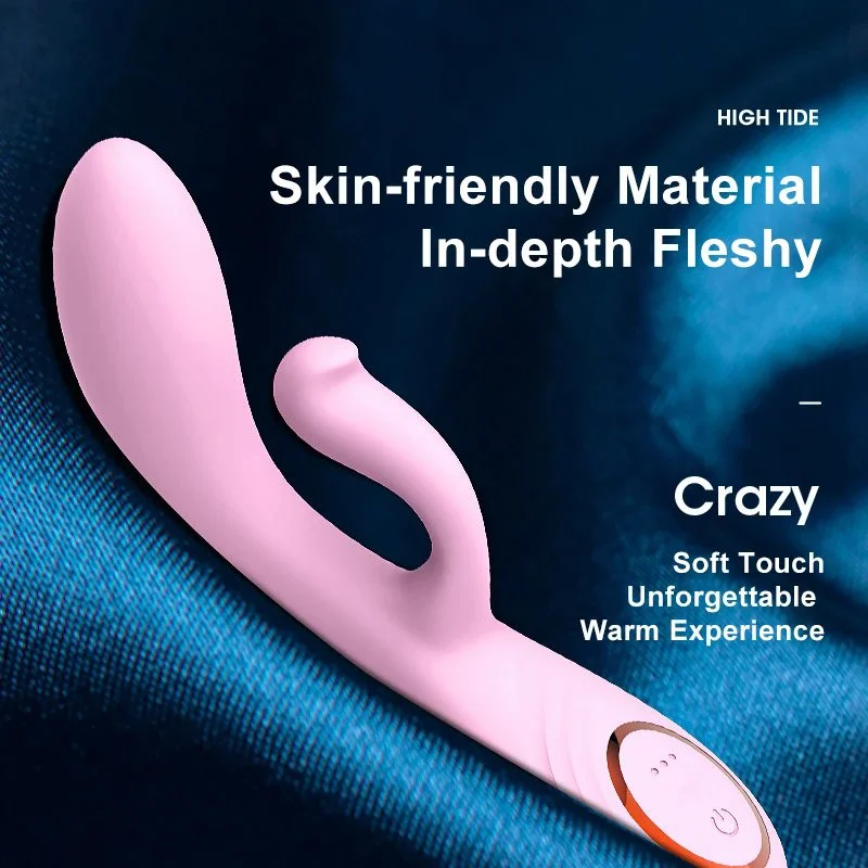 Adult Sex Toy Double Headed Vibrator Female Silicone Insert Flirting and Masturbator