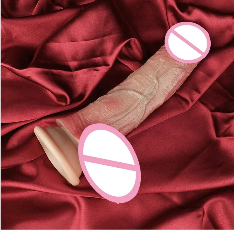 Men's Penis Sleeves Sex Toys Double Layer Proceess Male Soft Liquid Silicone Material Realistic Adult Toy