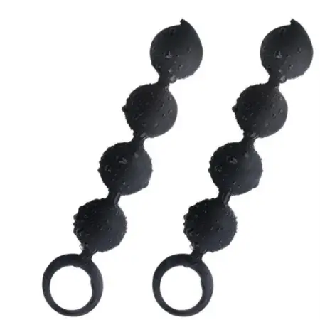 4 Beads Silicone Adult Anal Sex Toys for Couples' Enjoyment