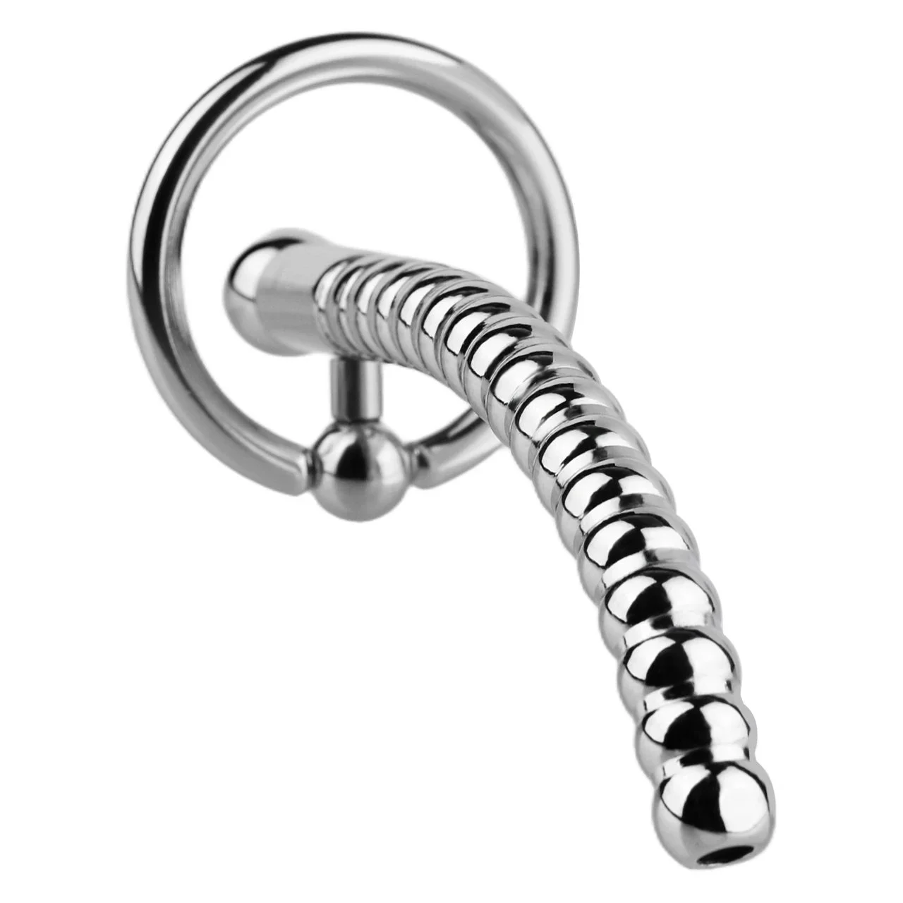 Fantasy Design Urethral Sound for Men, Smooth Stainless Steel Male Penis Plug