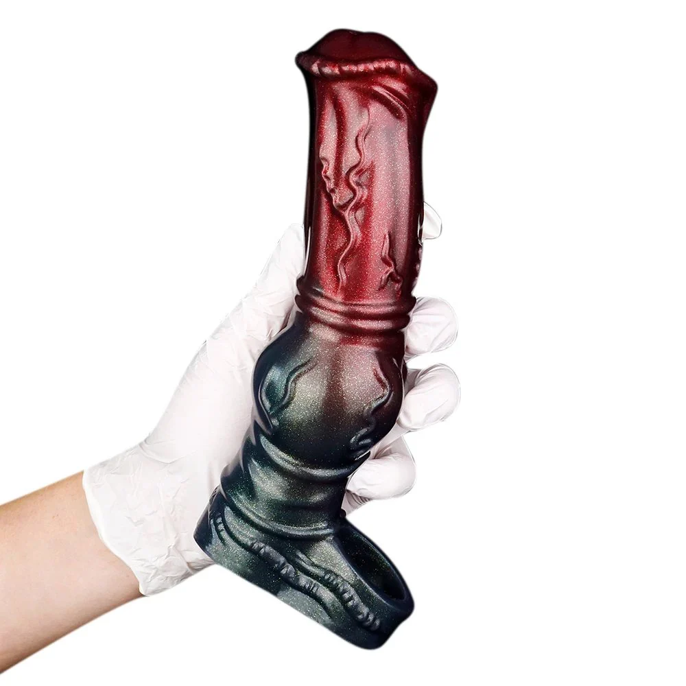 Ergonomic Penis Sleeve with Internal Massage Particles Cock Sleeves Couple Flirting Sex Toy for Man