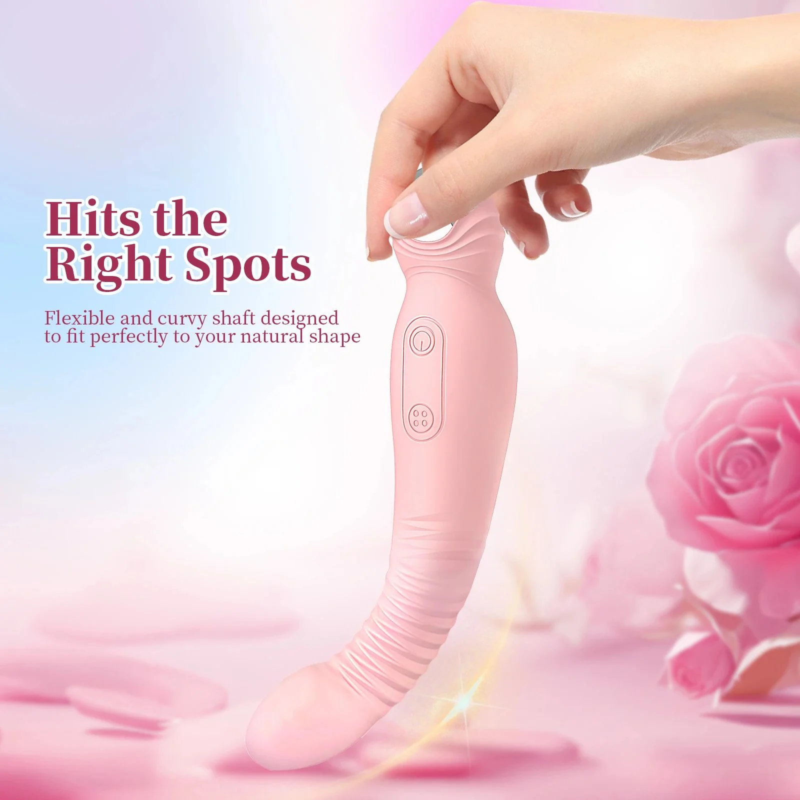 AV Stick Female Massager G-Spot Dildo Vibrator Stimulating Sex Toy for Women Vibrator