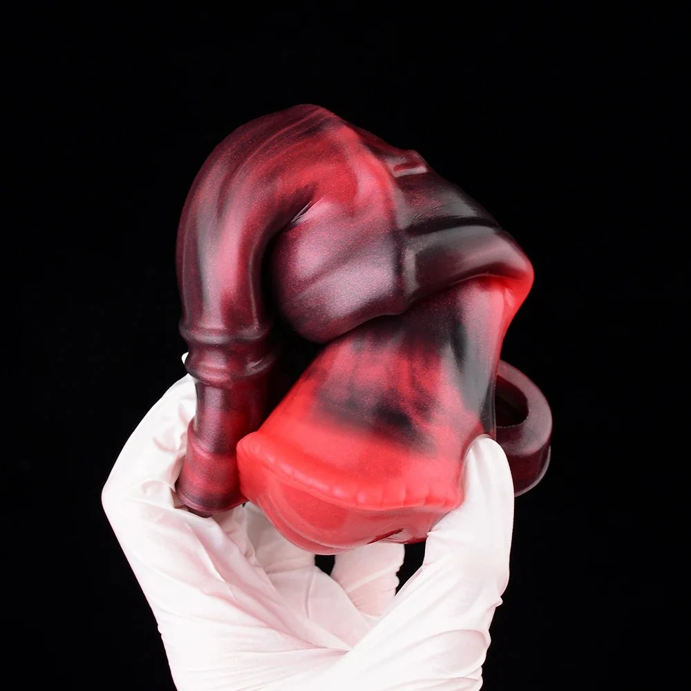 Fantasy Penis Sleeve with Extender and Enlarger Enhancing Erection Dildo Sleeve for Men Sex Bondage