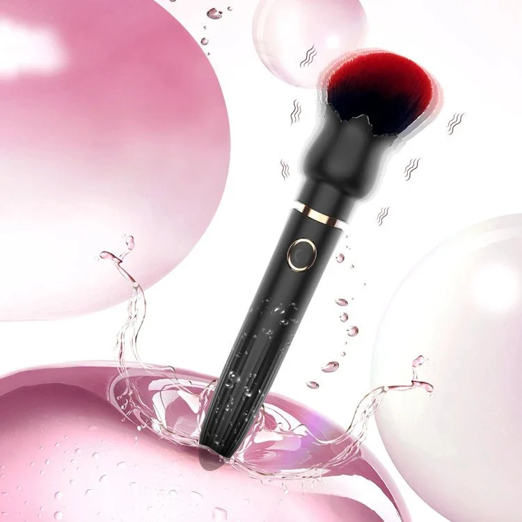 Bag Easy Carry Mini Bullet Vibrator Sex Toy for Women Makeup Brush Breast Massage Stimulation