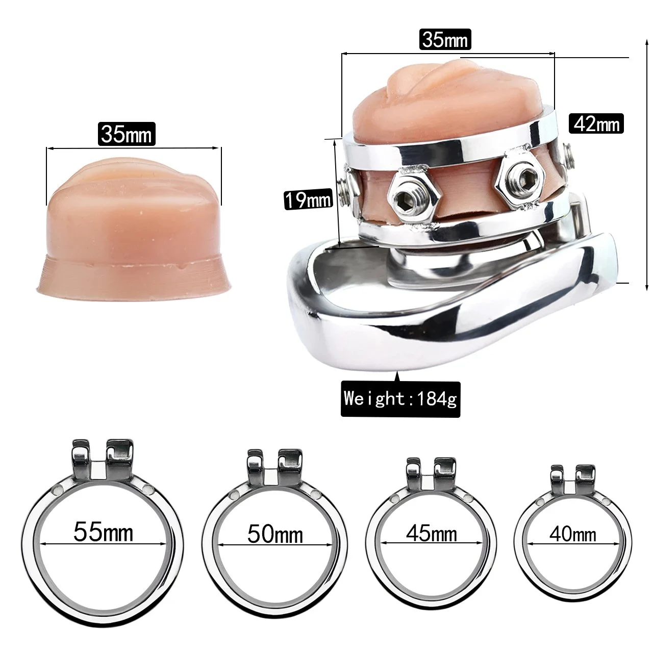 Cock Cage Male Chastity Devices Pussy Shape Chastity Cage Adults Products Toys Sex