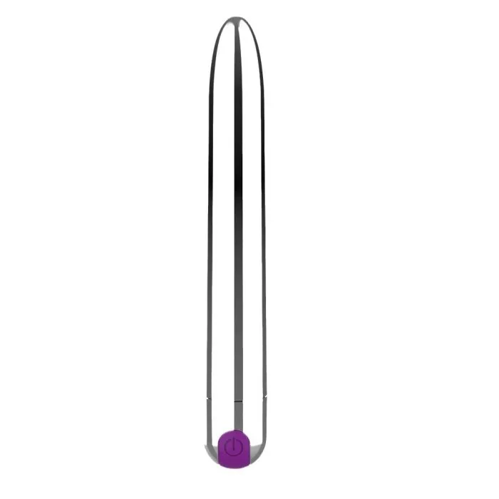 7 Inch Rechargeable USB Powered Mini Vibrator Dildo Long-Bullet Sex Toys for Adult Women's Clit Stimulation