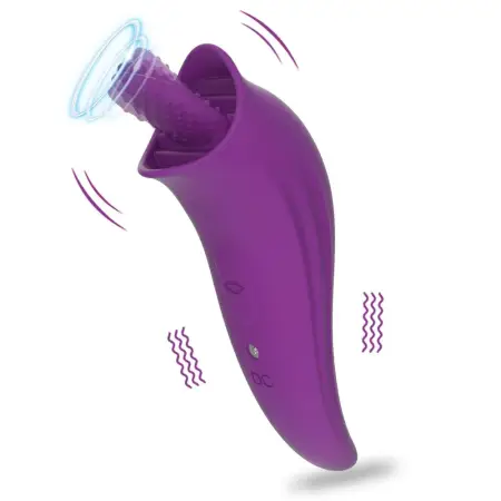 Adult Sex Toys Clitoral Tongue Licking Masturbation Erotic Vibrator for Women