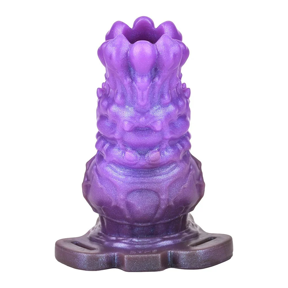 Open Fantasy Dildo Cover Extends the Length of the Penis As Well As the Size of the Penis