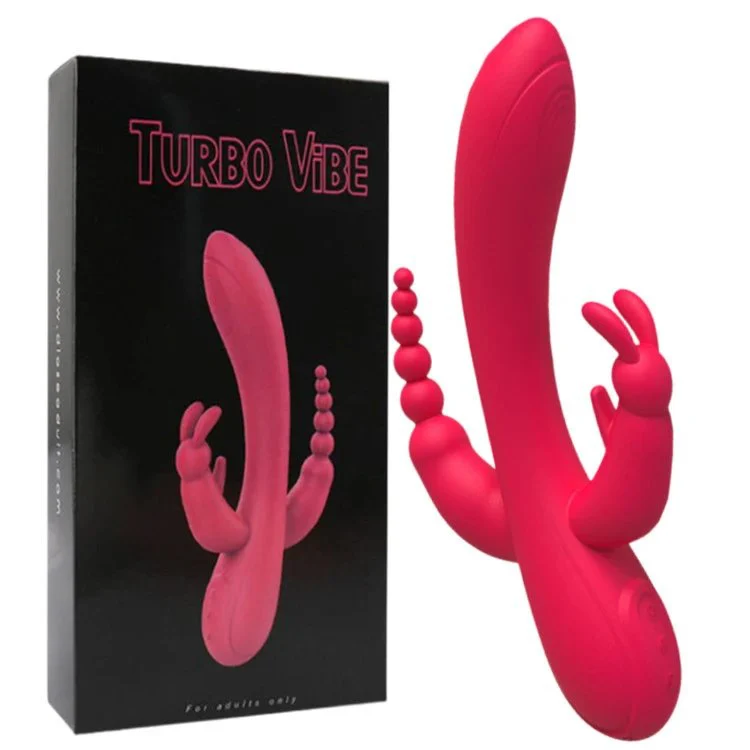 12 Vibration Patterns Handheld G-spot Anal Stimulus Rabbit Vibrators