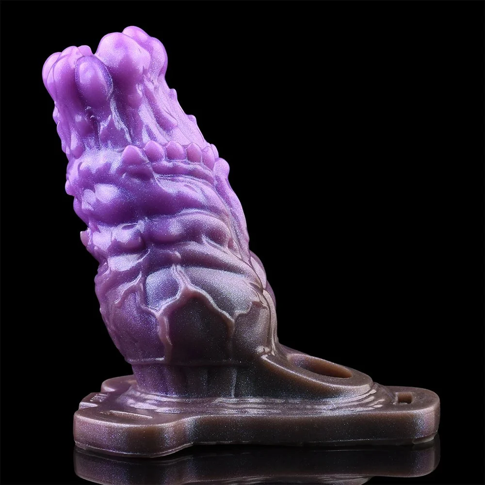 Open Fantasy Dildo Cover Extends the Length of the Penis As Well As the Size of the Penis