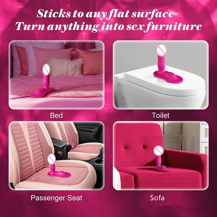 APP Remote Control Strap on Thrusting Dildo Clitoral Massage Sitting Riding with Bandage Anal Vibrator for Couples