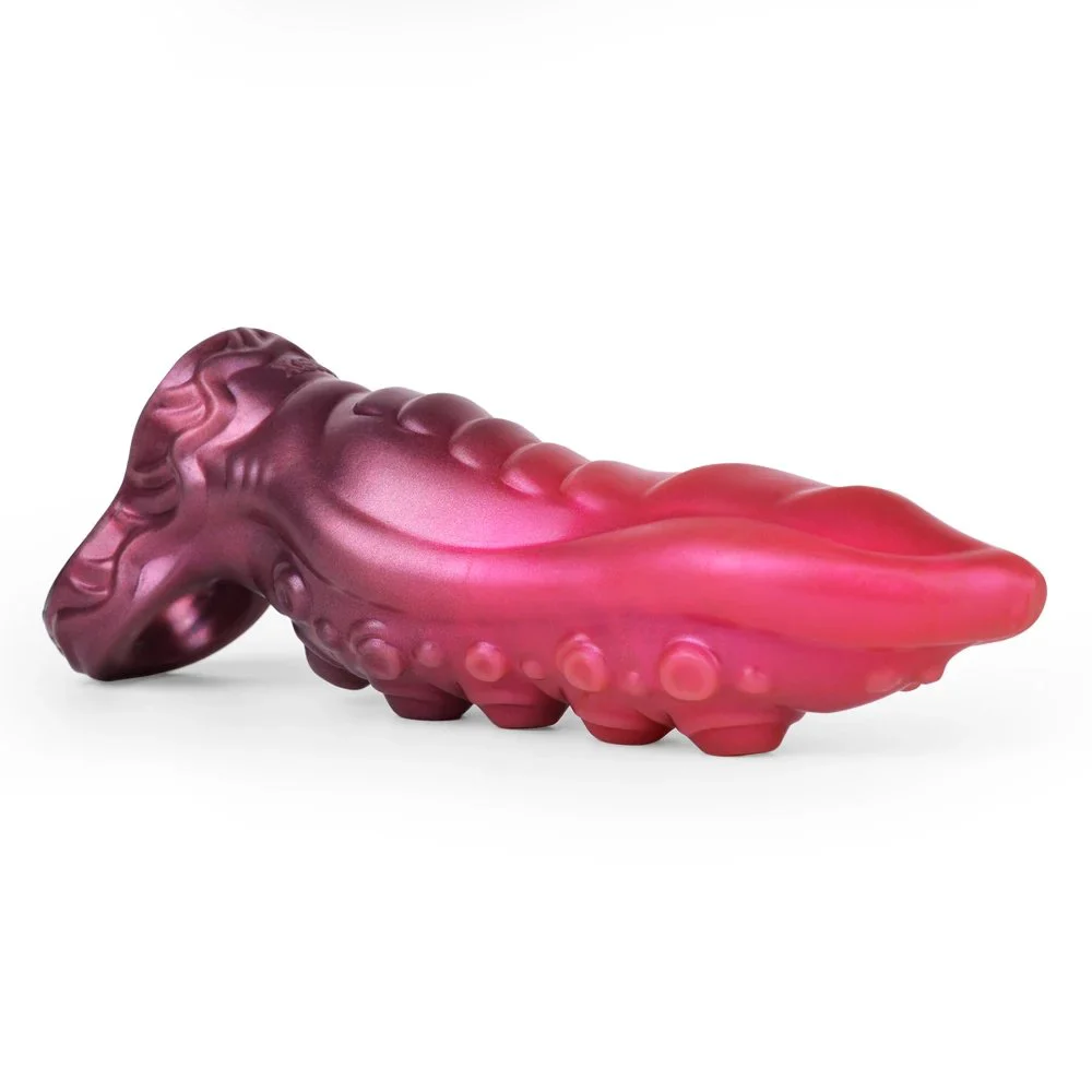 Octopus Tentacle Penis Sleeve Silicone Sex Fantasy Dildo Simulation Penis Sleeve Thickened Men's Hollow Soft Penis Toys