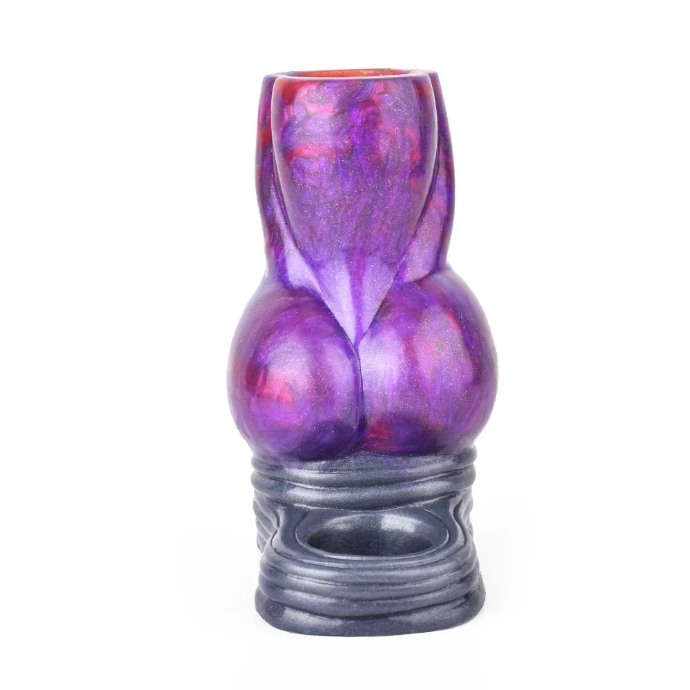 Enlargement Dildo Sleeve Reusable Silicone Dildo Sleeve Adult Sex Shop for Men Sex Couples