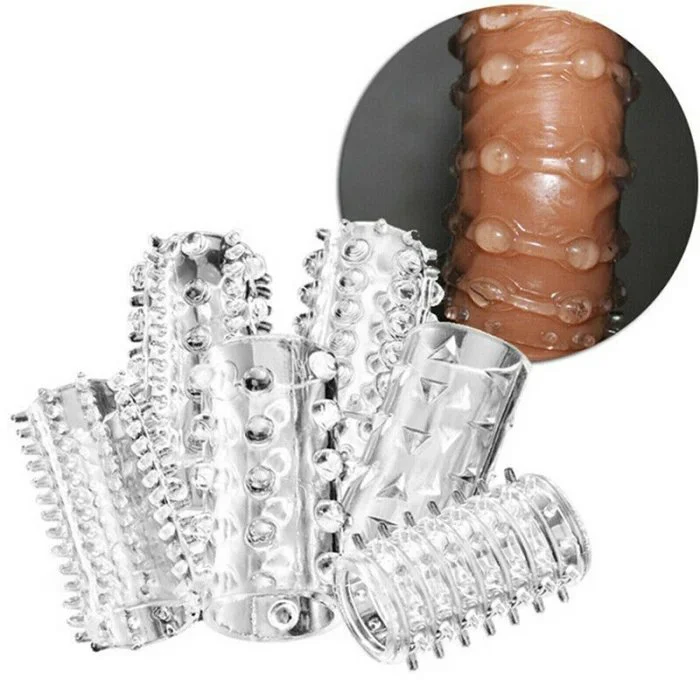 Cheap Non-Latex Waterproof Finger Sleeve Sex Toy for Men Women Adult