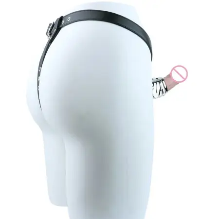 Male Enhancement Toy Stainless Steel Penis Support Effectively Assists Insertion Wearable and Adjustable Adult Toy