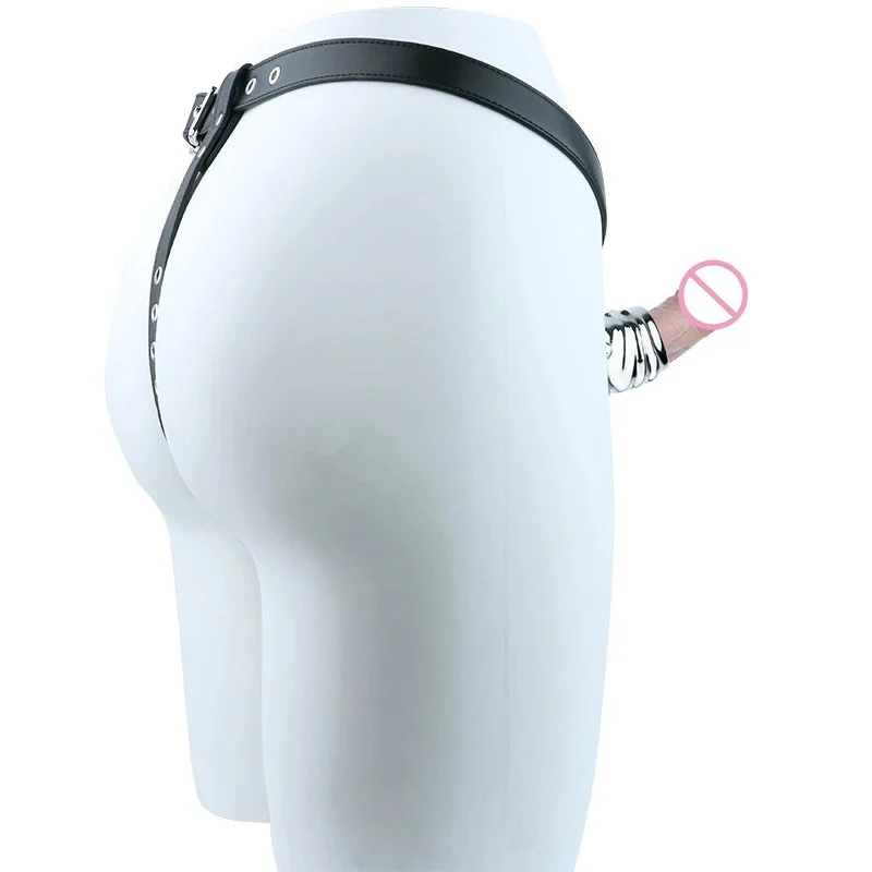 Male Enhancement Toy Stainless Steel Penis Support Effectively Assists Insertion Wearable and Adjustable Adult Toy