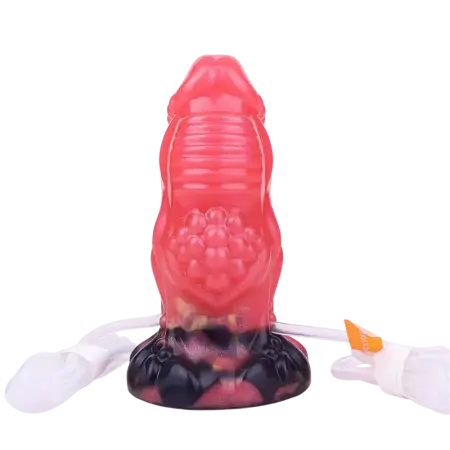 413g Inflatable Squirting Dildo Anal Plug Silicone Penis Butt Plug Adult Toy for Women Men Masturbator Inflatable Butt Expander