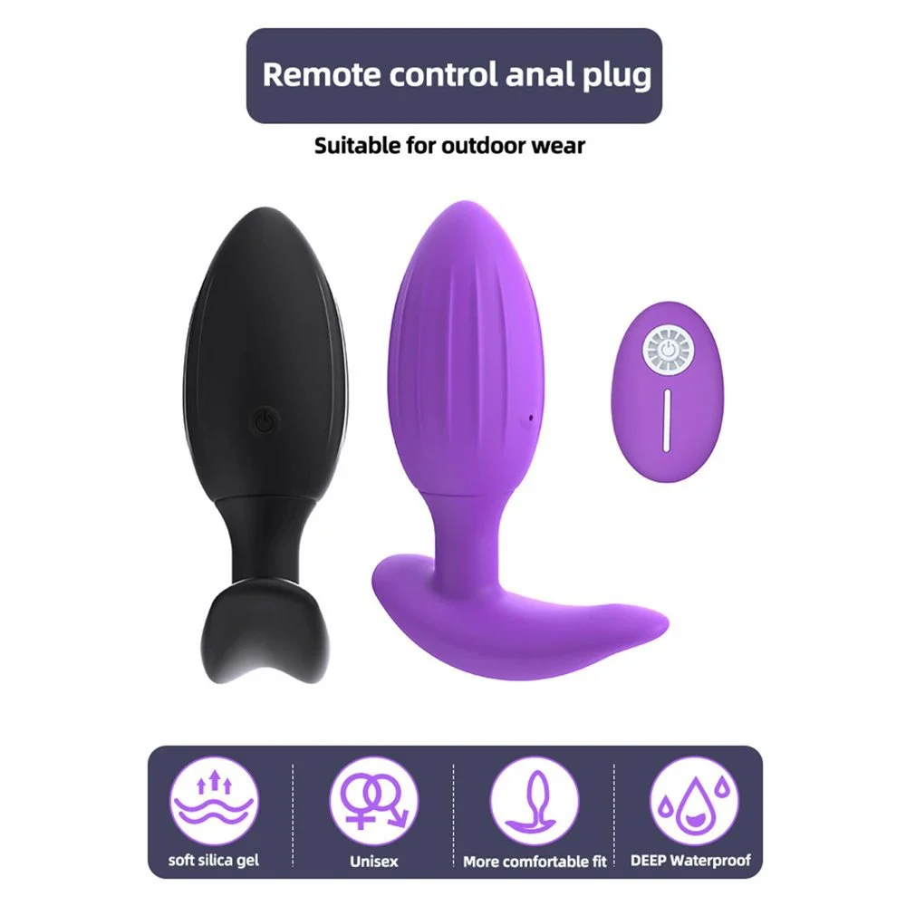 Wireless Remote Control Anal Plug Vibrators for Women Masturbators Women Vagina Stimulator Dildos Butt Plug Sex Toys for Couples