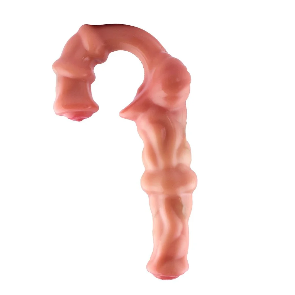 Vibrator Skin Dildo Adult Sex Toys Silicone U-Shape G Spot Vibrator Realistic Penis Vibrator Female Sex Toys for Couples&lesbian