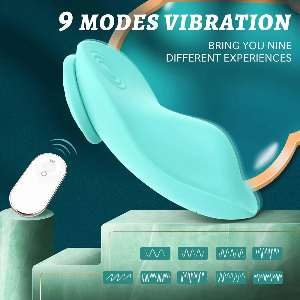 9 Modes Remote Control Vibrating Panties Wireless Wearable Panty Vibrator Female Sex Toy