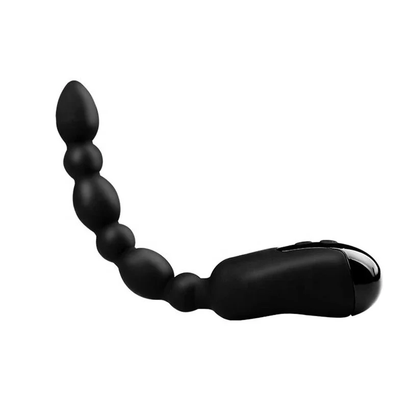 Unisex Vibrating Anal Beads USB Charging Male Prostate Massager Women G-Spot Stimulator Anal Plug