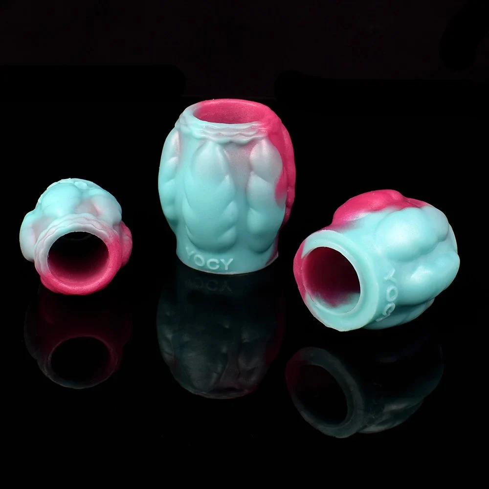 Male Penis Sleeves Delay Ejaculation Sex Delay Orgasm Enlargement Sex Toys Reusable Condom