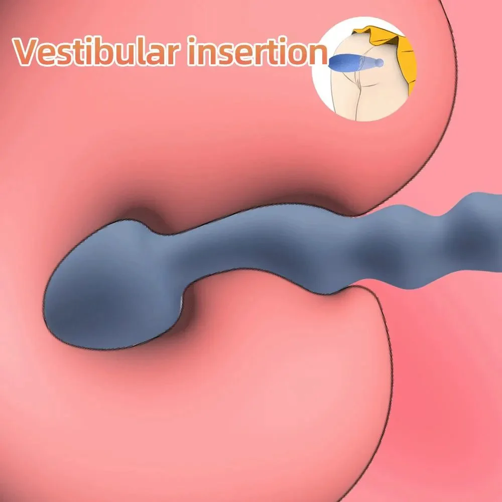 Anal plug for men,anal plug vibrator,masturbating anal plug, vibrator sex toys for woman, Dildo Anal Vibrator Small Beads
