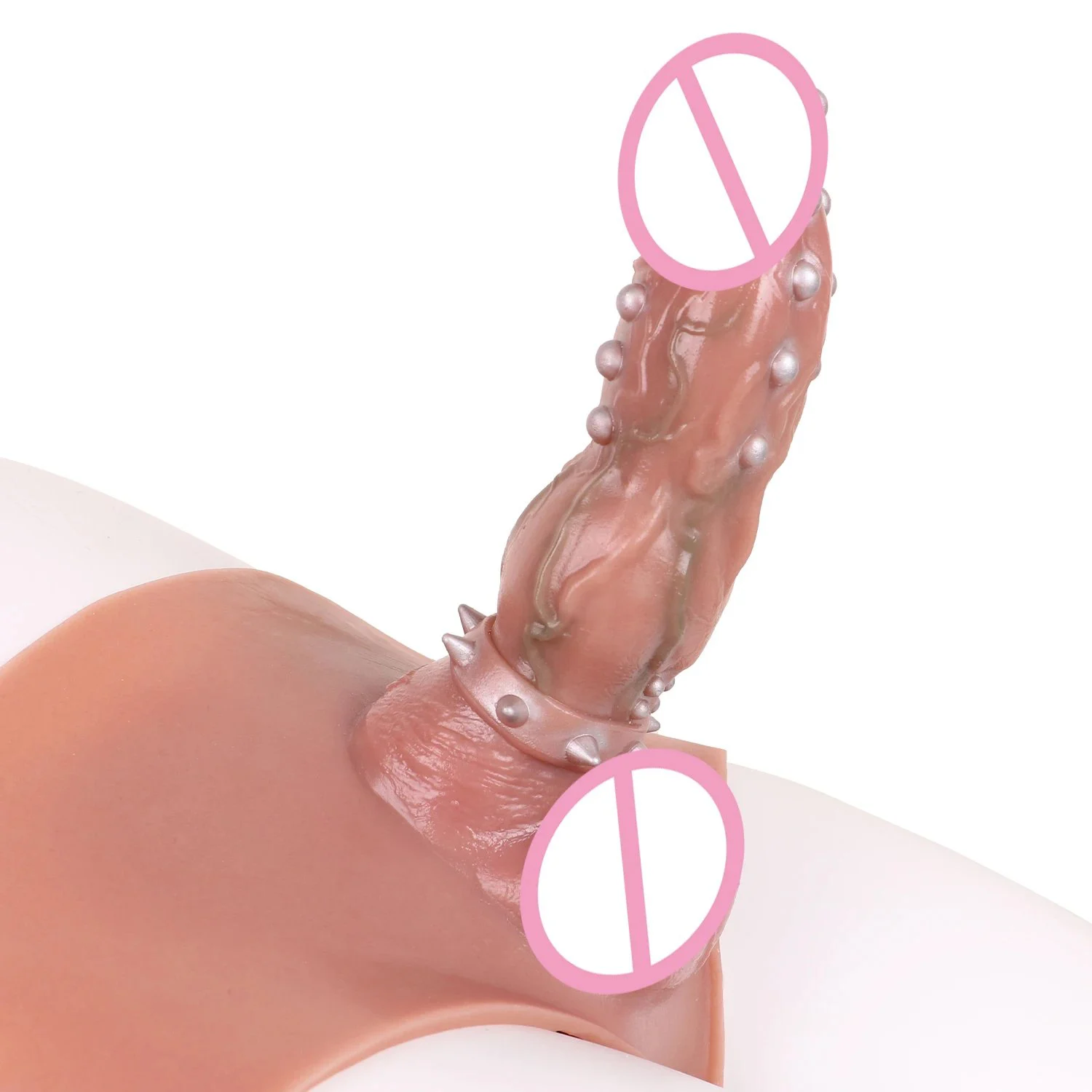Enlargement Sex Toys Reusable Condoms Delay Ejaculation Erotic Couple Tool