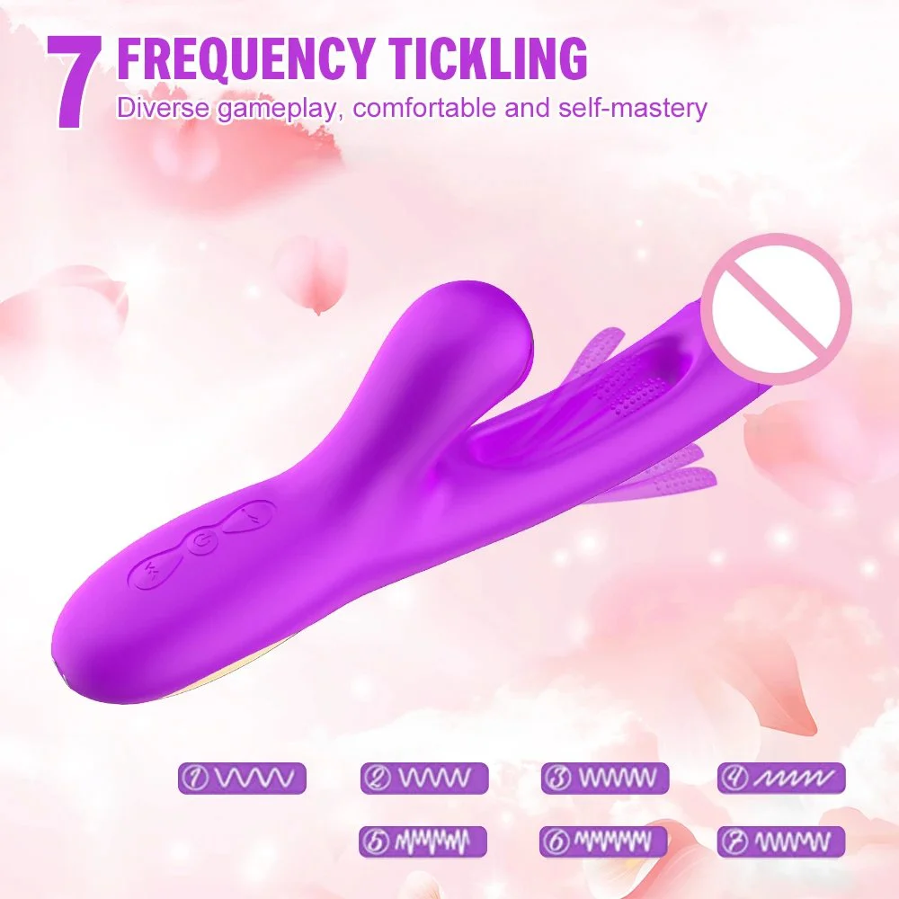 3 in 1 Women Masturbation Sex Toys 7 Frequencies Vibration G Spot Stimulator Dildo Vibrator