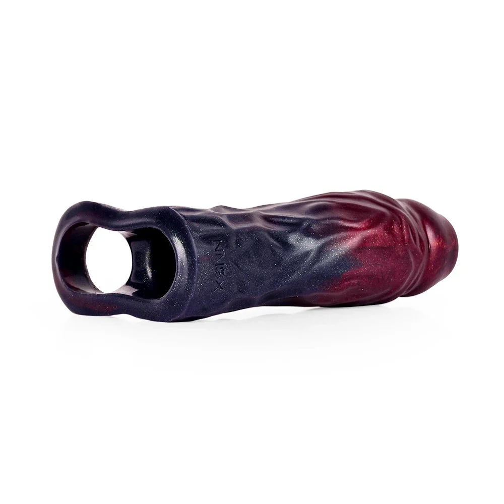 Ergonomically Designed Sex Toy Ultra-thin and Ultra-light Penis Condom Cock Sleeves Penis Enlarger for Man